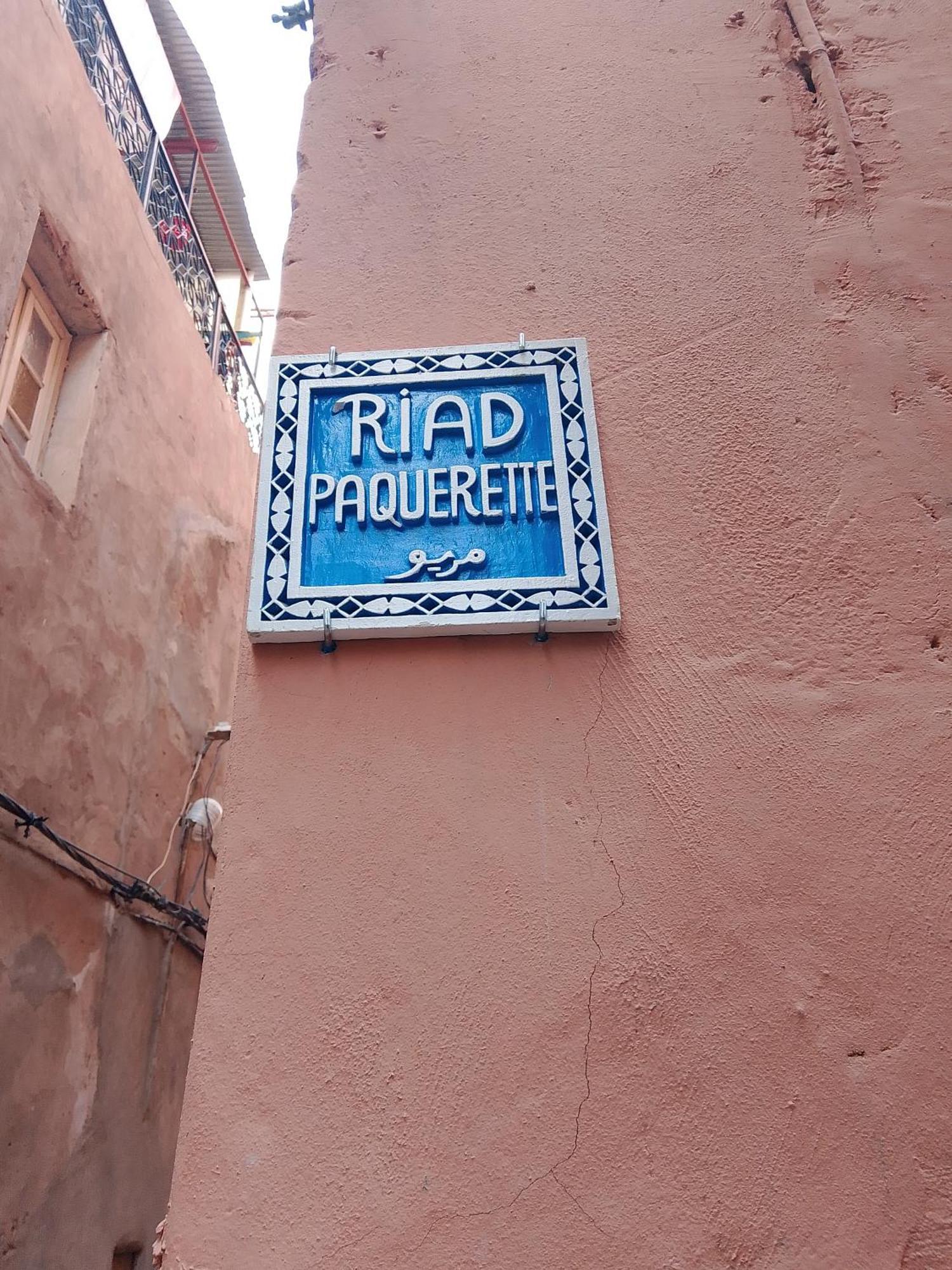 Riad Paquerette Marrakesh Exterior photo